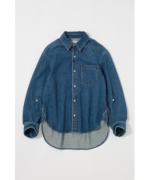 MOUSSY（マウジー） ブラウス シャツ DENIM シャツ レディース
