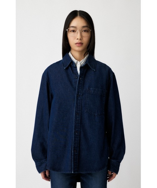 MOUSSY（マウジー） ブラウス シャツ DENIM シャツ レディース