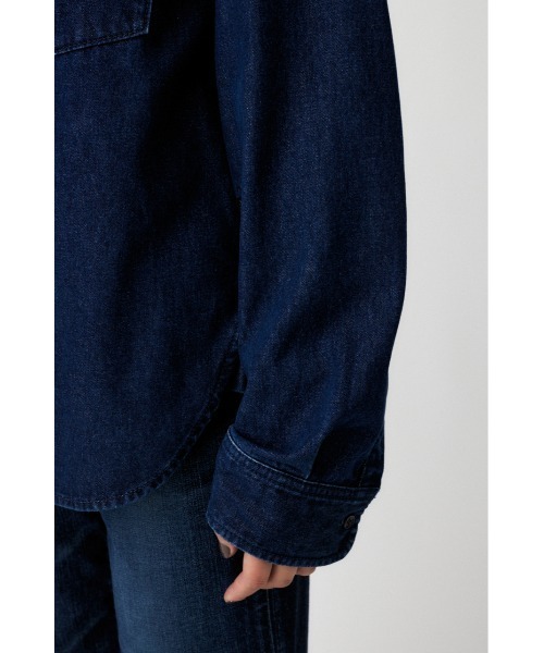 MOUSSY（マウジー） ブラウス シャツ DENIM シャツ レディース