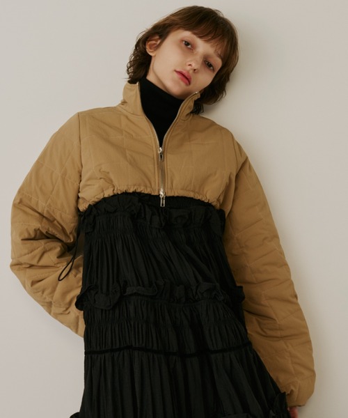 PERNA（ペルナ） コート アウター キルティングショートジャケット