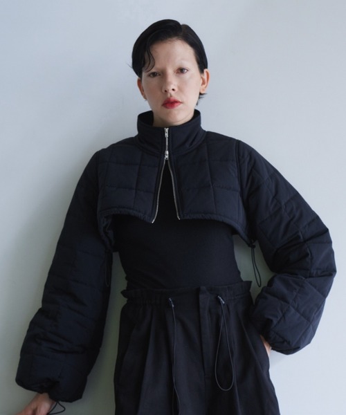 PERNA（ペルナ） コート アウター キルティングショートジャケット