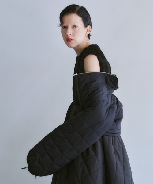 PERNA（ペルナ） コート アウター キルティングショートジャケット