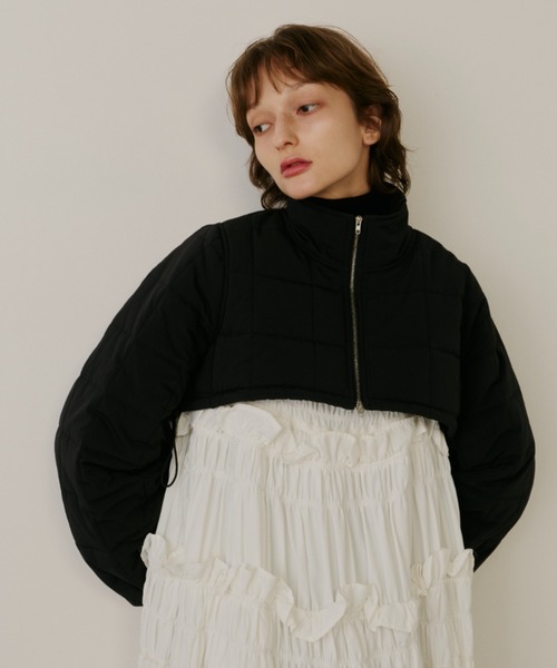 PERNA（ペルナ） コート アウター キルティングショートジャケット
