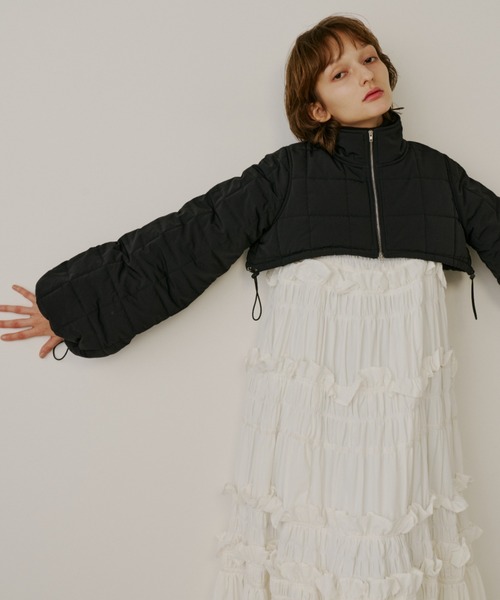 PERNA（ペルナ） コート アウター キルティングショートジャケット