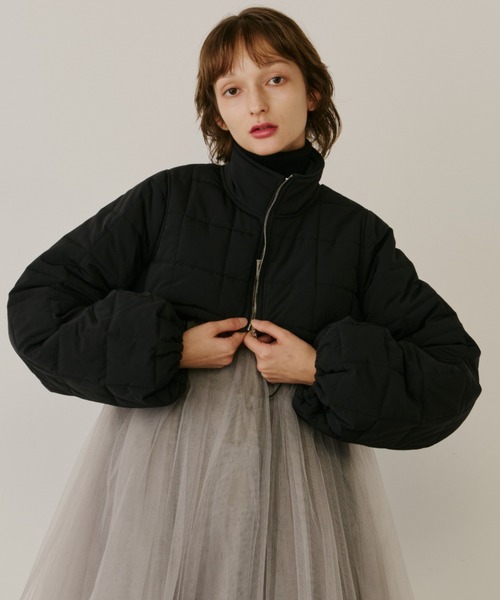 PERNA（ペルナ） コート アウター キルティングショートジャケット