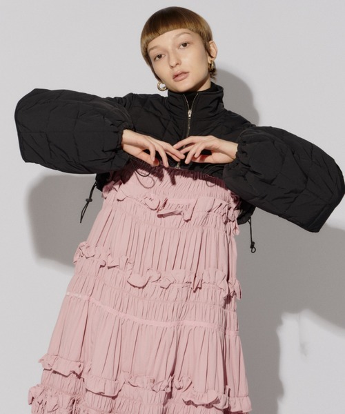 PERNA（ペルナ） コート アウター キルティングショートジャケット