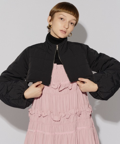 PERNA（ペルナ） コート アウター キルティングショートジャケット