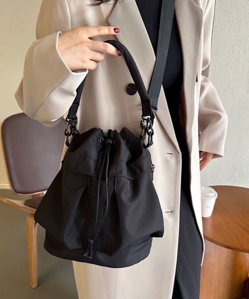 shopnikoniko（ショップにこにこ） ショルダーバッグ バッグ 巾着