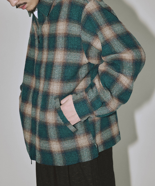 JOURNAL STANDARD J.S HOMESTEAD シャツ Stead / T/C ネップ