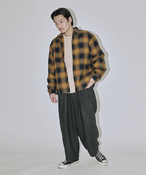 JOURNAL STANDARD J.S HOMESTEAD シャツ Stead / T/C ネップ