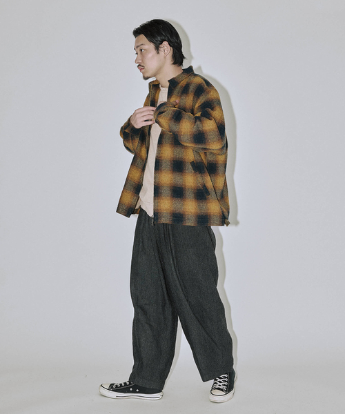 JOURNAL STANDARD J.S HOMESTEAD シャツ Stead / T/C ネップ