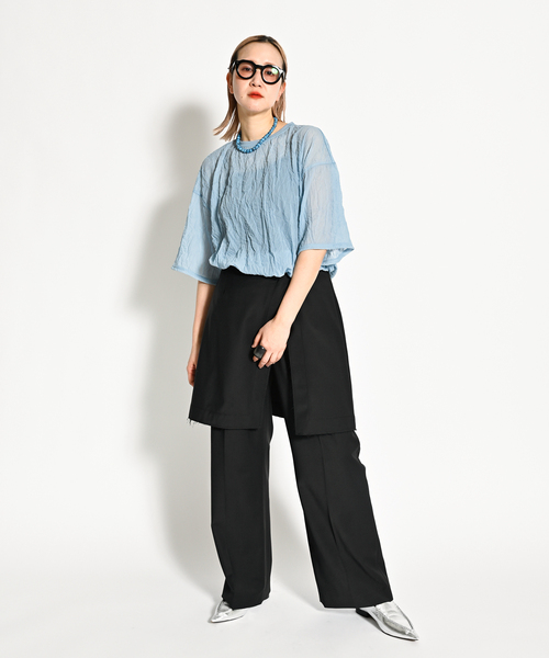 CITYSHOP 「CITYSHOP」 パンツ 38 グレー レディース : ZOZOTOWN Yahoo