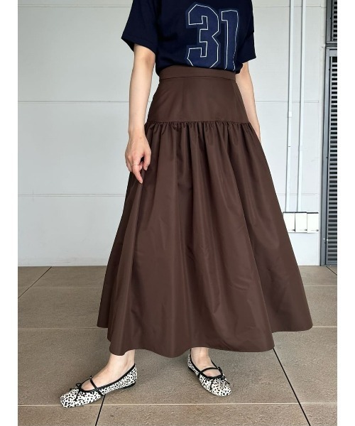 ESTNATION（エストネーション） スカート ESTNATION / タフタギャザー