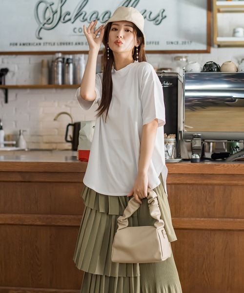 「VICKY」 半袖Tシャツ M ホワイト レディース_画像3