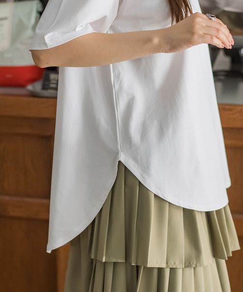 「VICKY」 半袖Tシャツ M ホワイト レディース_画像7