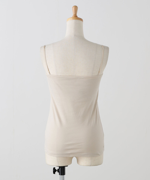 ドゥーズィエムクラス　LALA VIEキャミソール　M 黒　新品未使用 Deuxieme Classe（ドゥーズィエムクラス） インナーシャツ 肌着 追加