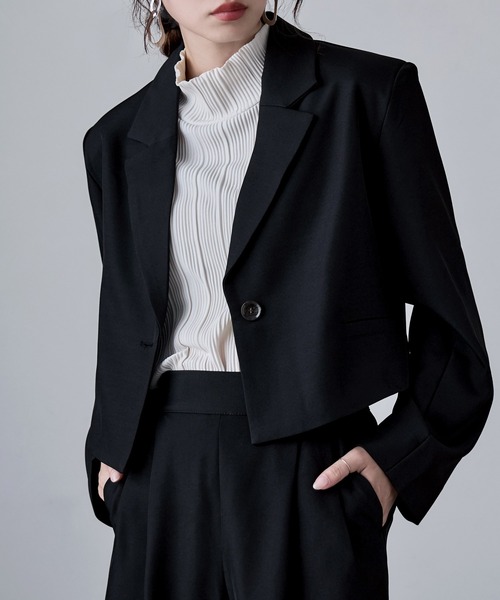 etoll.（エトル） セットアップ セットアップパンツスーツ ツイル