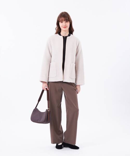 MACKINTOSH PHILOSOPHY ウールコート クリーム色 MACKINTOSH PHILOSOPHY（マッキントッシュフィロソフィー） ステン