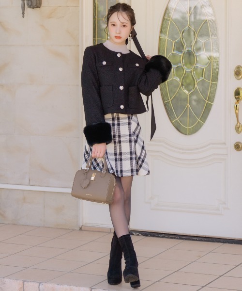 WILLSELECTION（ウィルセレクション） スカート ボックスタックミニ