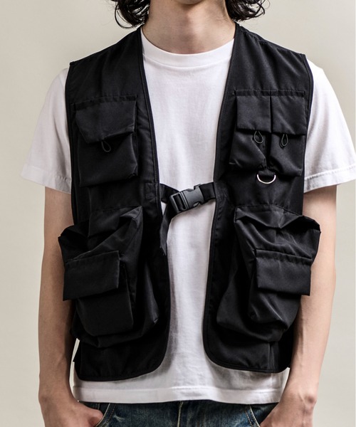 新品 ラッセルノ ゴルフ マルチポケット ベスト ブラック XL 6 新品 ラッセルノ ゴルフ マルチポケット ベスト ブラック XL 6 - メルカリ