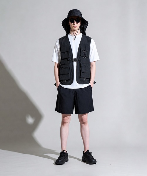 CALIFORNIA OUTFITTERS ベスト ジレ 9D6 マルチポケット