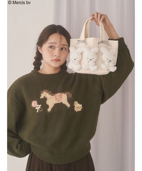 merry jenny（メリージェニー） トートバッグ もこもこナインチェ