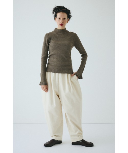 HeRIN.CYE ニット セーター Cuff frill knit tops カフフリルニット
