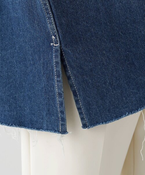 Whim Gazette（ウィム ガゼット） ブラウス シャツ デニムフーディー