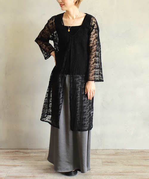 「BITTOKO」 カーディガン FREE ブラウン レディース_画像6