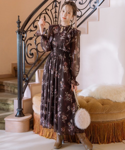 WILLSELECTION（ウィルセレクション） ワンピース フラワープリント