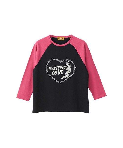 HYSTERIC GLAMOUR（ヒステリックグラマー） tシャツ HYSTERIC LOVE 七