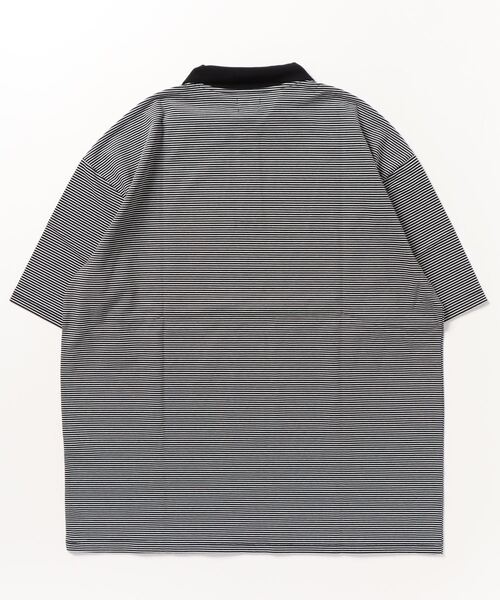 「Steven Alan」 半袖ポロシャツ M ロイヤルブルー メンズの画像