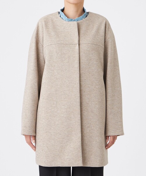 EVEX by KRIZIA（エヴェックスバイクリツィア） ノーカラーコート