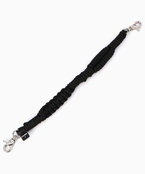 ASCENE デザインパラコードストラップ ブラック A SCENE（エーシーン） ショルダーストラップ Design paracord Strap