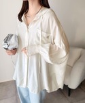 ブラウス シャツ 「接触冷感機能付き」冷感&シ...の詳細画像1