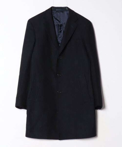 新品　М　38　ユナイテッドアローズ　チェスターコート　紺　ネイビー UNITED ARROWS（ユナイテッドアローズ） チェスターコート SMALL