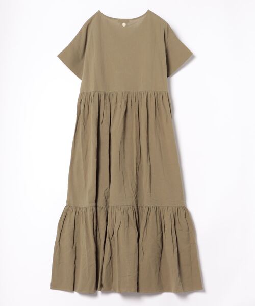 「roial」 半袖ワンピース SMALL オレンジ レディース_画像2