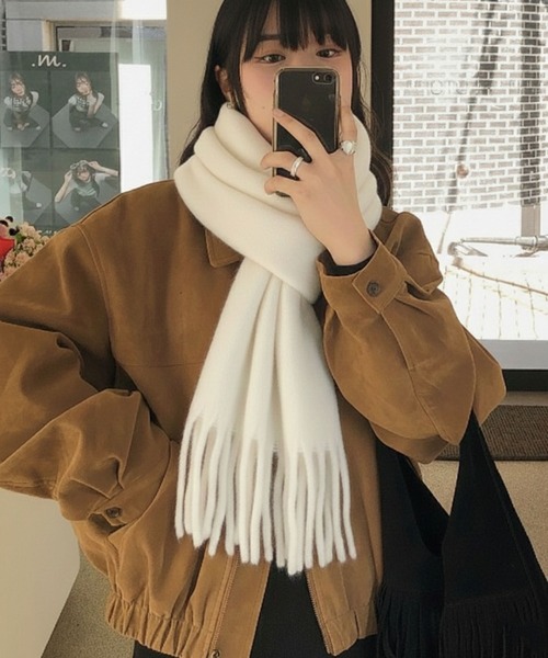 lulufa ブルゾン アウター スウェードZIPブルゾン/韓国 25AW トレンド