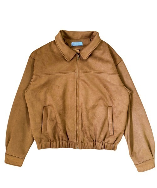 ブルゾン アウター スエードZIPブルゾン 春/韓国 トレンド 26SS レディース | lulufa | 13