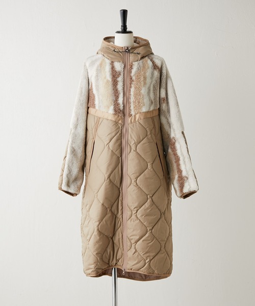 【新品未使用】ear PAPILLONNER　SUM1 STYLE　コート　F ear PAPILLONNER（イア パピヨネ） 「SUM1 STYLE」コート FREE ライト