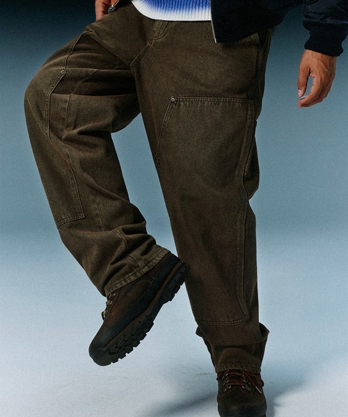 HUF（ハフ） ジーンズ KINDA LOOSE DOUBLE KNEES メンズ レディース