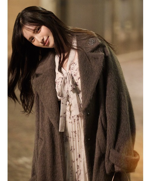 SNIDEL（スナイデル） ワンピース Sustainableプリーツプリント