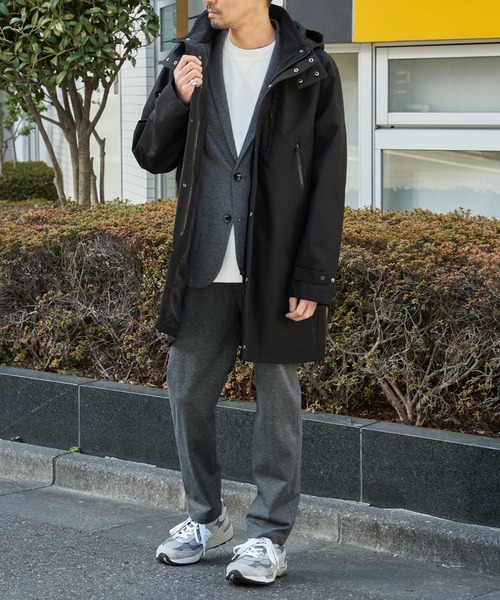 極美品 アイシービー 撥水 大きいサイズ44 ロングマウンテンパーカー 黒 新色有り / 追加》撥水マウンテンパーカー（その他ブルゾン／アウター