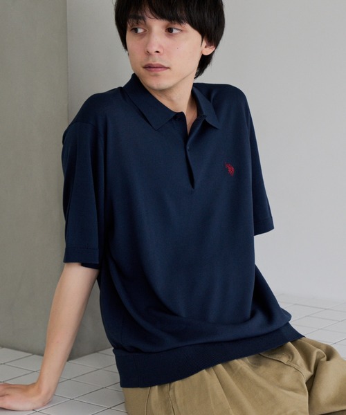 U.S. POLO ASSN.（ユーエスポロアッスン） ポロシャツ 半袖 「U.S.