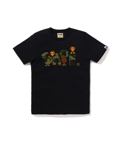 A BATHING APE（アベイシングエイプ） tシャツ 1ST CAMO MILO BAPE