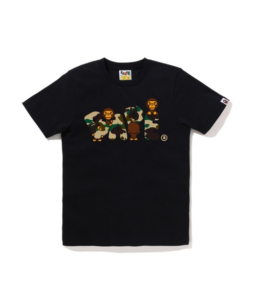 A BATHING APE（アベイシングエイプ） tシャツ 1ST CAMO MILO BAPE