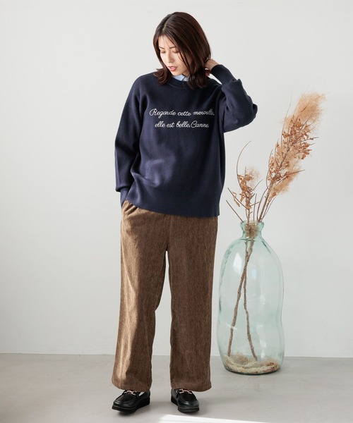 FOUND GOOD（ファウンドグッド） パンツ ベロアイージーパンツ