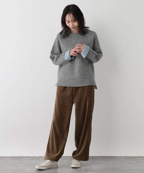 FOUND GOOD（ファウンドグッド） パンツ ベロアイージーパンツ