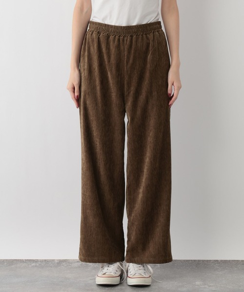 FOUND GOOD（ファウンドグッド） パンツ ベロアイージーパンツ