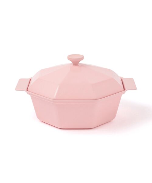 Francfranc ダイヤ 軽量 クッキングポット 25cm ピンク Francfranc（フランフラン） キッチン ダイヤ 軽量 クッキングポット